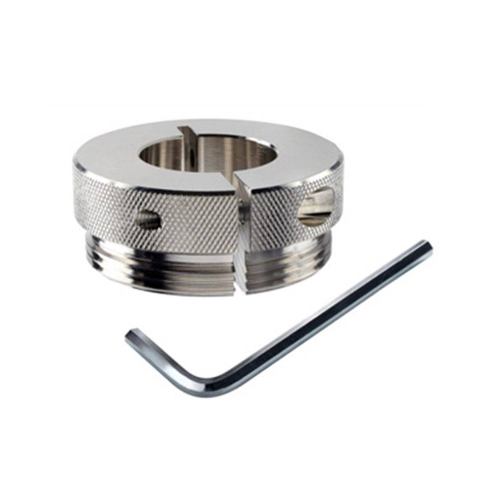 Fassverschraubung R 2" - Messing vernickelt - mit Feststeller - für Fasspumpe JP-05