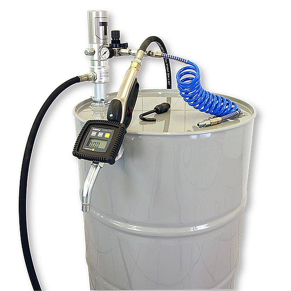 Druckluftpumpen-Set TecPum DP36 standard - 16 l/min - max. 8 bar - Eintauchtiefe 290 mm