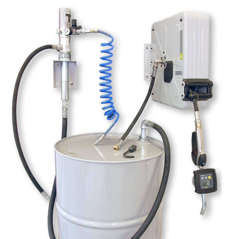 Druckluftpumpen-Set TecPump DP36 pro - 16 l/min - max. 8 bar - Eintauchtiefe 940 mm