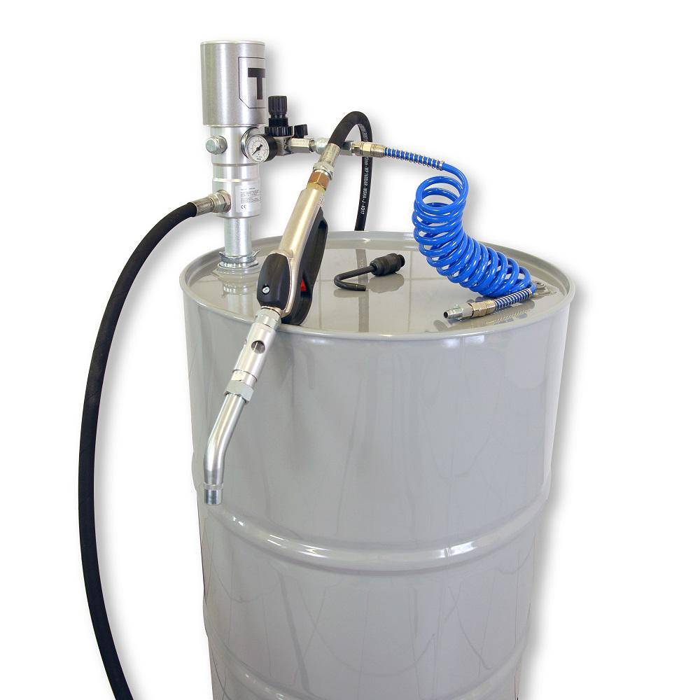 Druckluftpumpen-Set Tecpump DP 56 eco - 13 l/min - max. 8 bar - Übersetzungsverhältnis 5:1