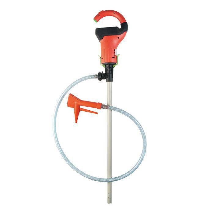 Akku Fasspumpen Set Combiflux FP 314 - Säure Lauge Wasser Öl - 66 l/min.- 1000 mm Eintauchtiefe - Hastelloy-Welle