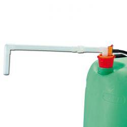 OTAL Fußpumpe - PP-Förderrohre - 30 l/min - 90 cm Eintauchtiefe