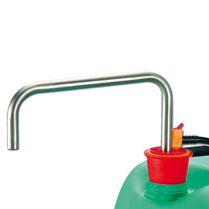 OTAL Fußpumpe - Edelstahl - 26 l/min - Rohr-Ø 18 mm