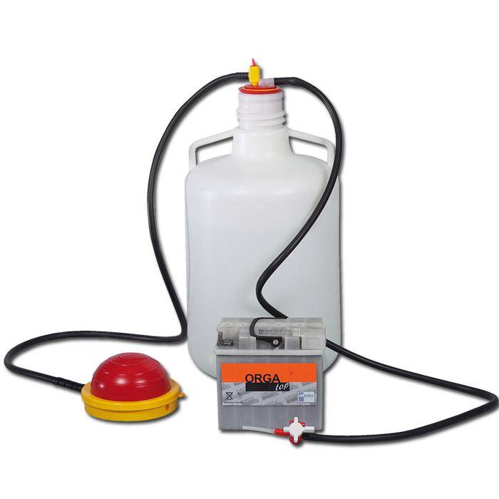 OTAL Batteriepumpe - Kunststoff - 5 l/min - Eintauchtiefe 60 cm - Fußbetrieb