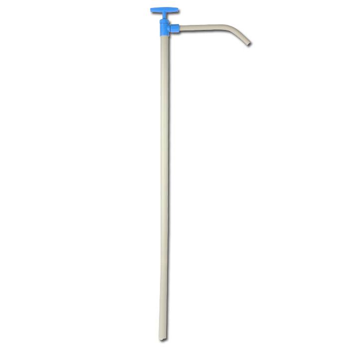 Fasspumpe mit Auslaufbogen - PP - 0,3 l/hub - Eintauchtiefe 150 cm