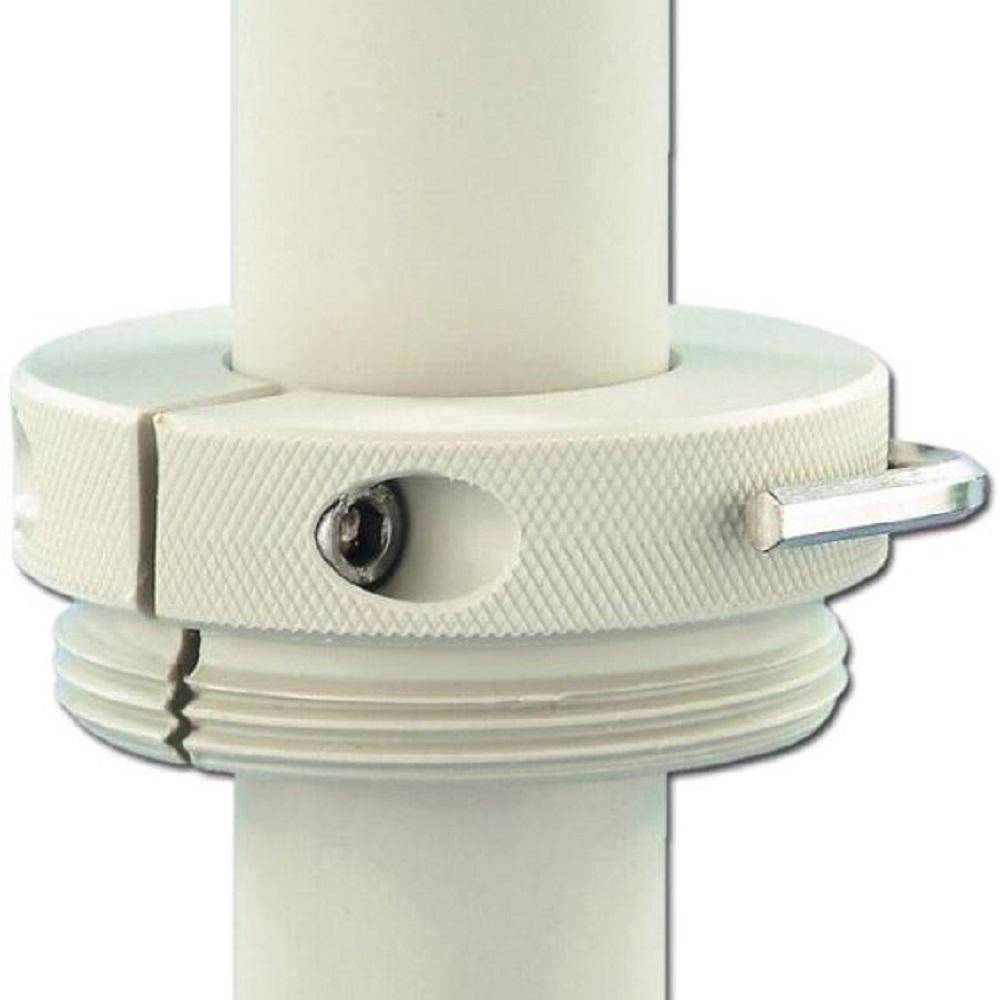 Fassverschraubung - PP - Stahlfeingewinde außen - für Rohr-Ø 32 mm