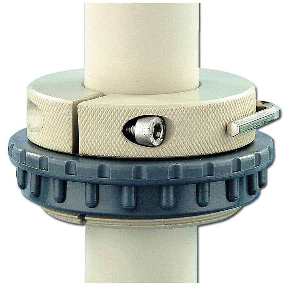 Behälter-Verschraubung - zur Befestigung der Fasspumpe 2" - Rohr-Ø 60 mm