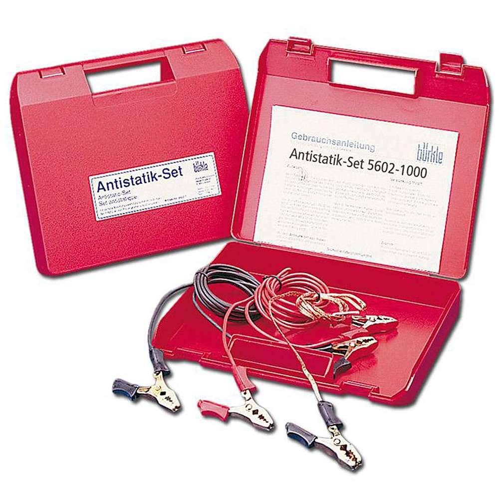 Antistatik-Set im Koffer - Zubehör für Fasspumpen