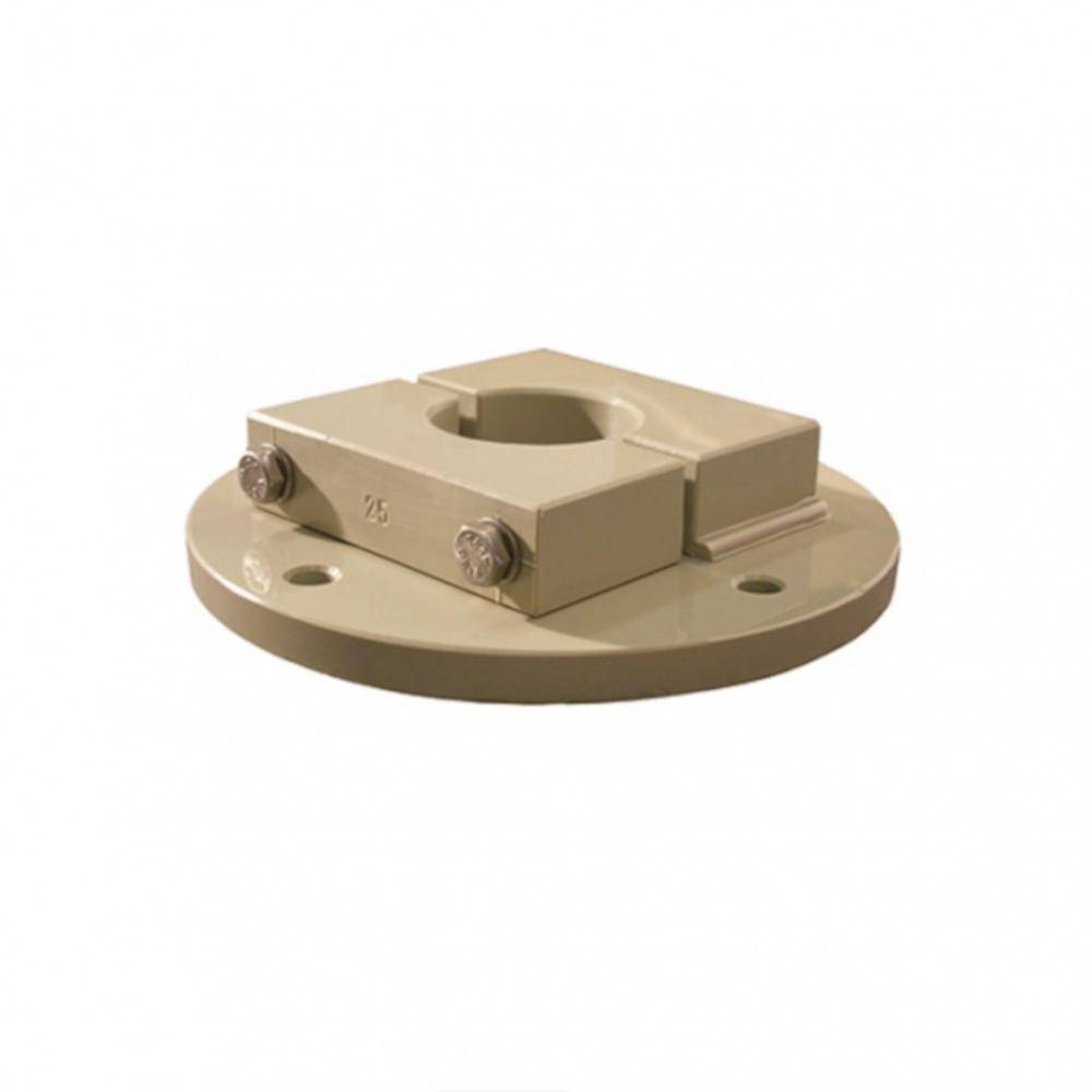 Klemmflansch - Polypropylen - für IBC Container - Lochkreis 4-Loch - Lochkreis-Ø 110 mm - Flansch-Ø 140 mm - Preis per Stück