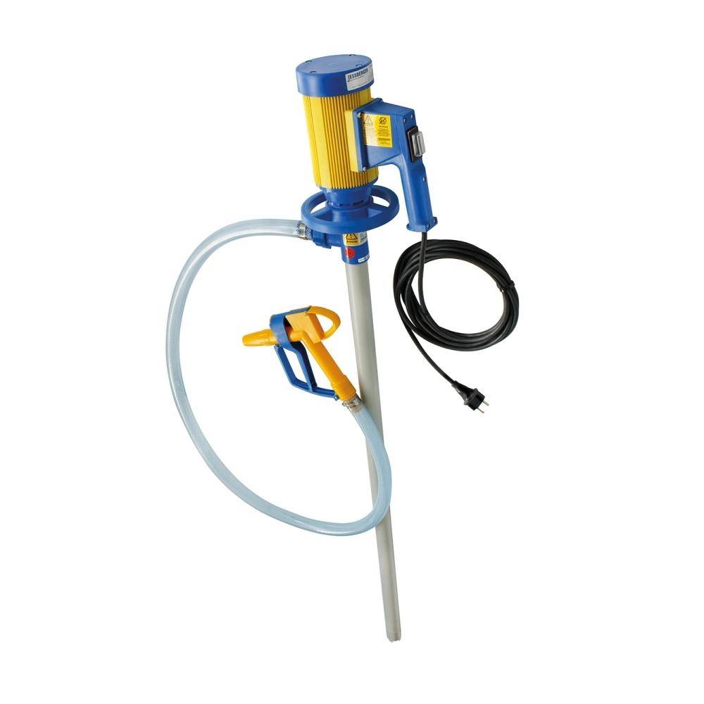 Fasspumpen Komplett-Set JP-180 PP- 115 V - max. 93 l/min - Hastelloy-Antriebswelle - Pumpwerk 1000 mm