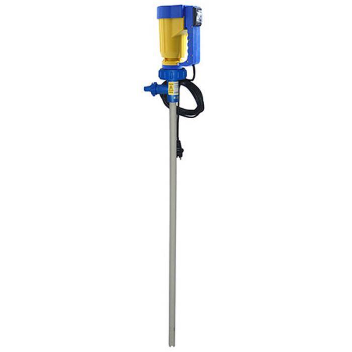 Laborpumpe JP-132 PP (SS) - 230 V - 49 l/min - Außen-Ø 32 mm - Pumpwerkslänge 1200 mm - ohne NSP, mit DZR