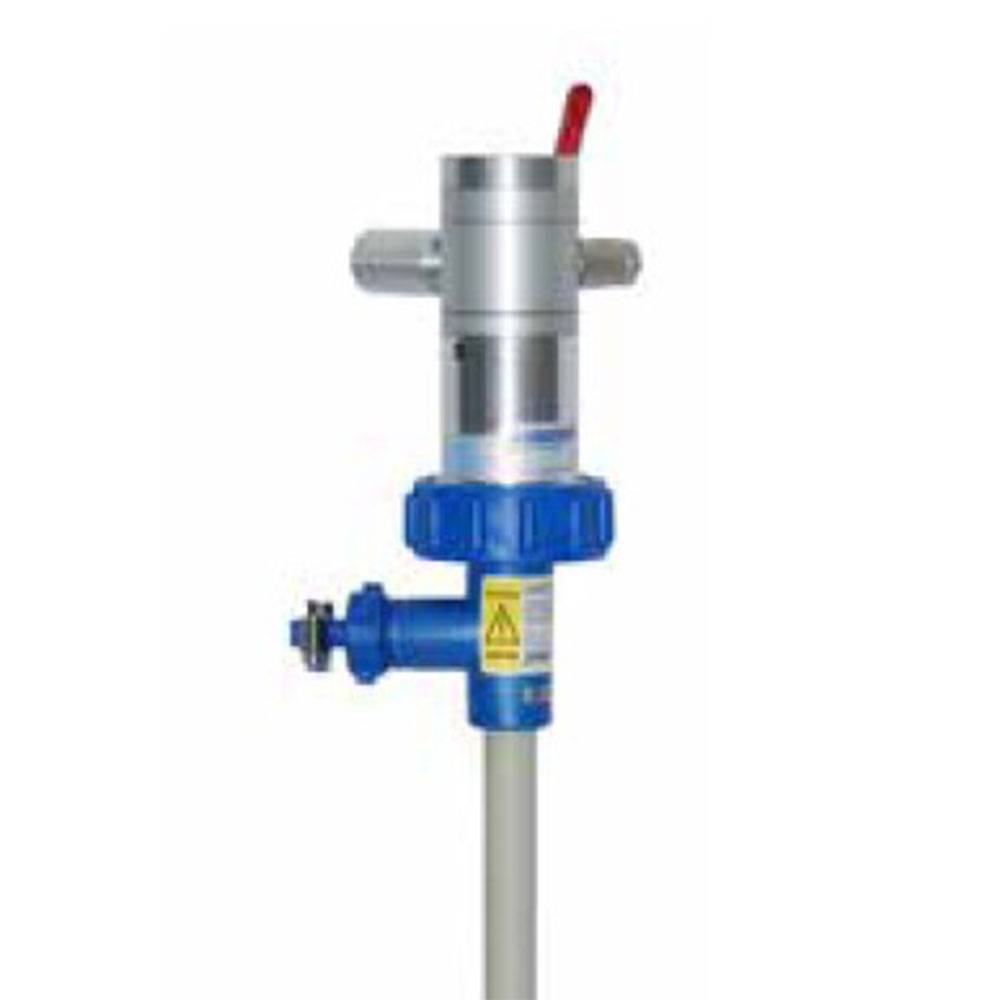 Pneumatische Laborpumpe - Pumpwerks-Ø 25 mm - Hastelloy-Antriebswelle - Pumpwerkslänge 500 mm