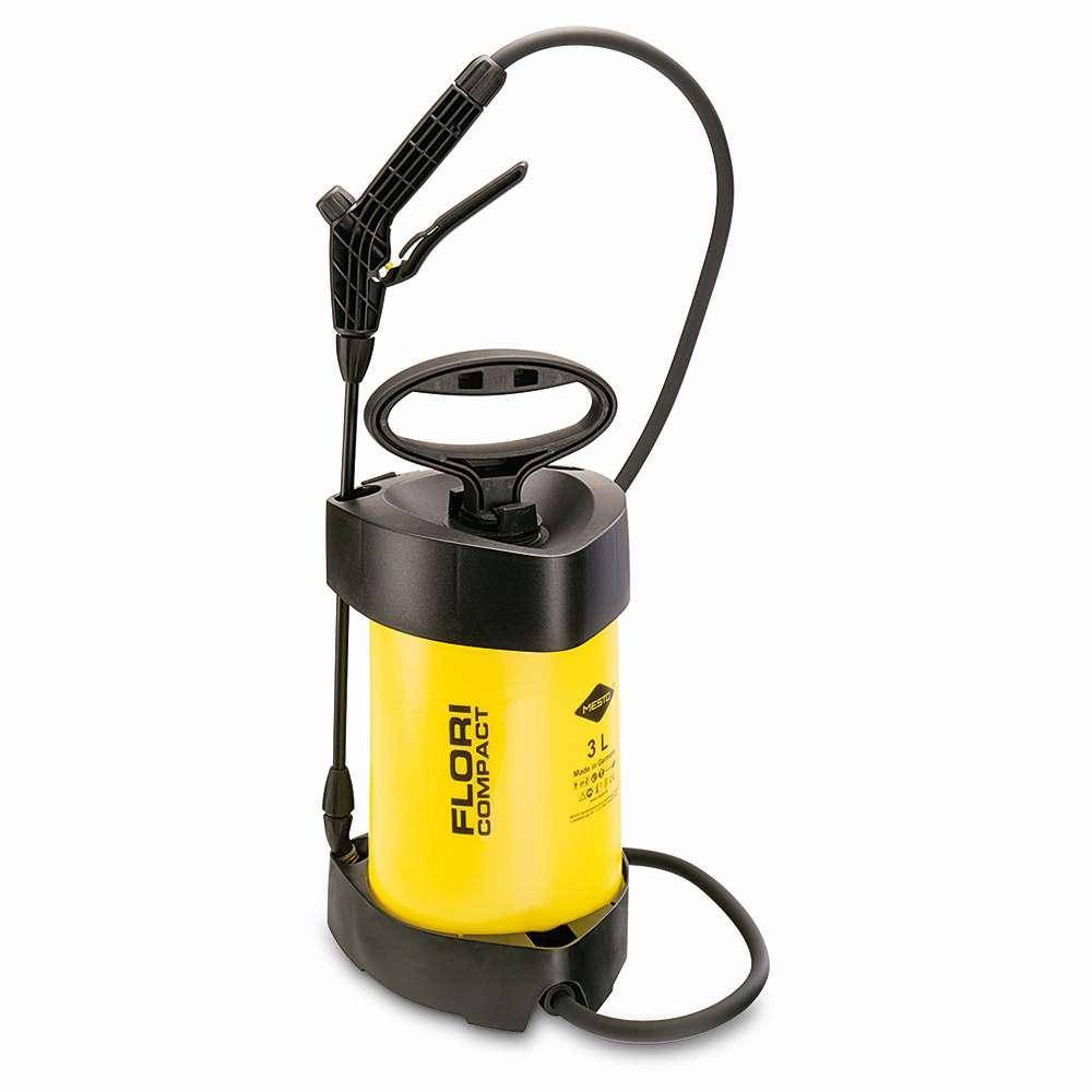 Drucksprühgerät "FLORI COMPACT" - mit NBR-Dichtung - Füllinhalt 3 l - Gesamtinhalt 4,2 l - 3 bar - Schlauchlänge 1,3 m