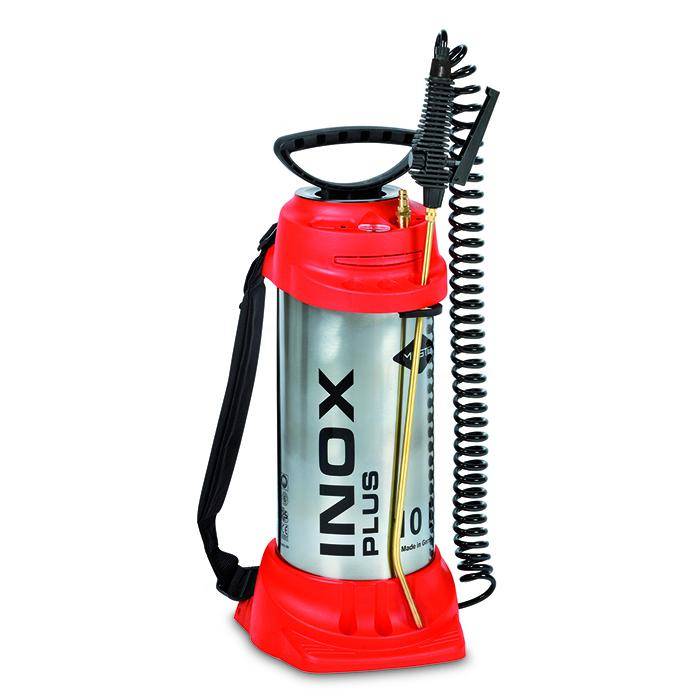 Hochdrucksprühgerät "INOX PLUS" - mit FPM-Dichtung - 6 bar - Füllinhalt 10 l - Gesamtinhalt 13 l