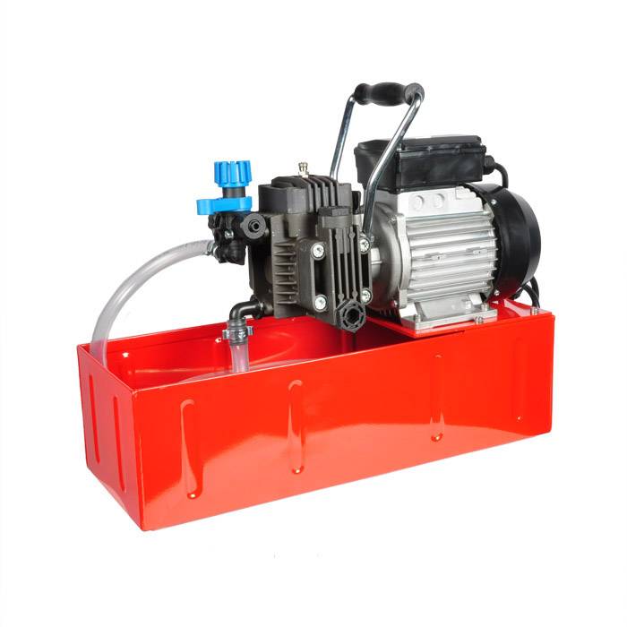 Prüfpumpe EL PTP 43 - 230 V - 0,75 kW - 15 l/min - mit Druckventil und Förderschlauch