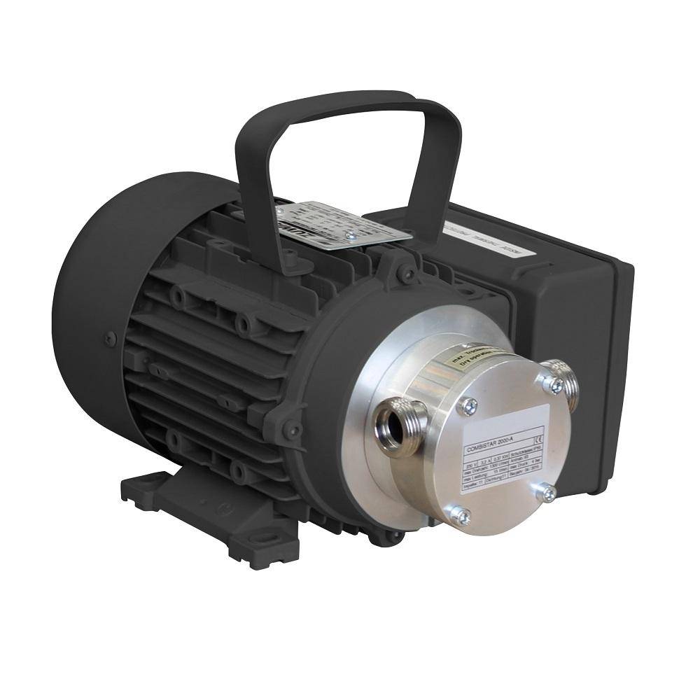 Impellerpumpe COMBISTAR V 2000-A - max. 30 l/min - 3 bar - 2800 U/min - mit Motor, Kabel und Stecker