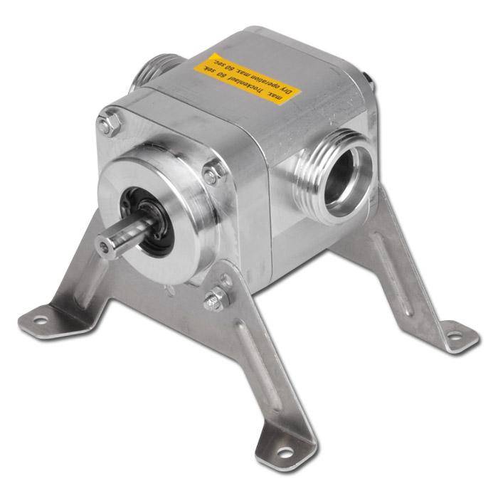 Impellerpumpe UNISTAR 2001-B - max. 60 l/min - 4 bar - ohne Antrieb - ohne Bohrmaschinenadapter - mit Montagefüßen