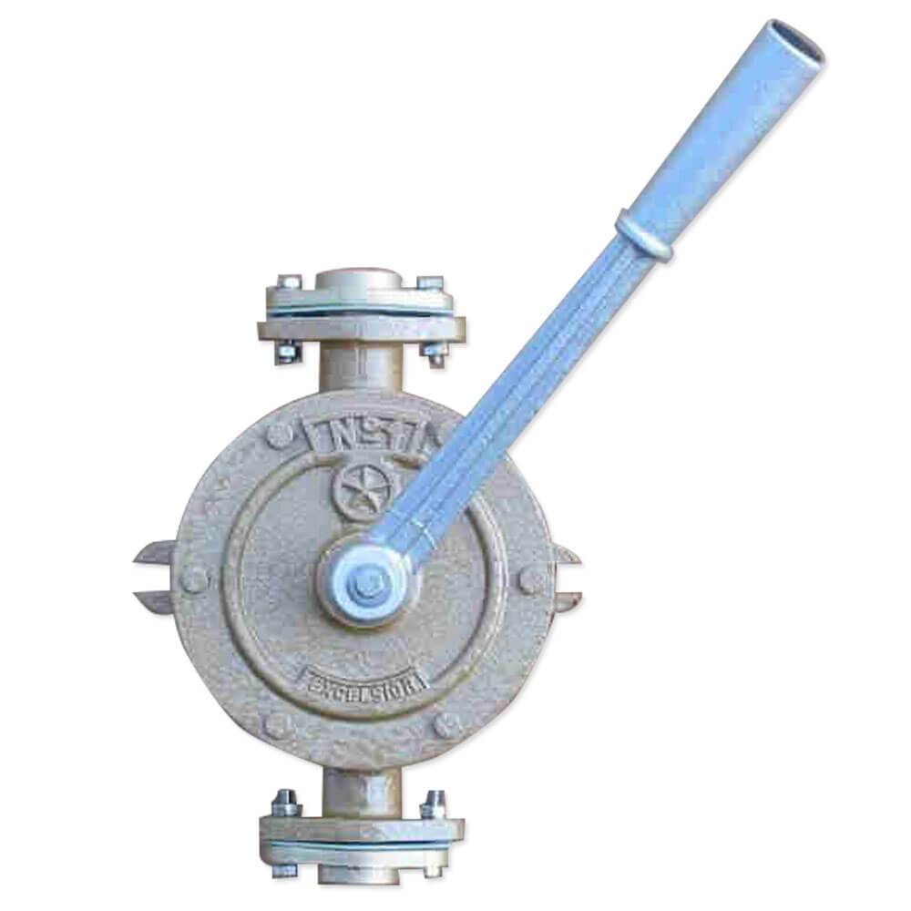 Halb-Rotationspumpe Binda Excelsior B - Bronzegehäuse - Viton-Dichtung - Fördermenge 30 l/min - Pumphöhe max. 8,5 m