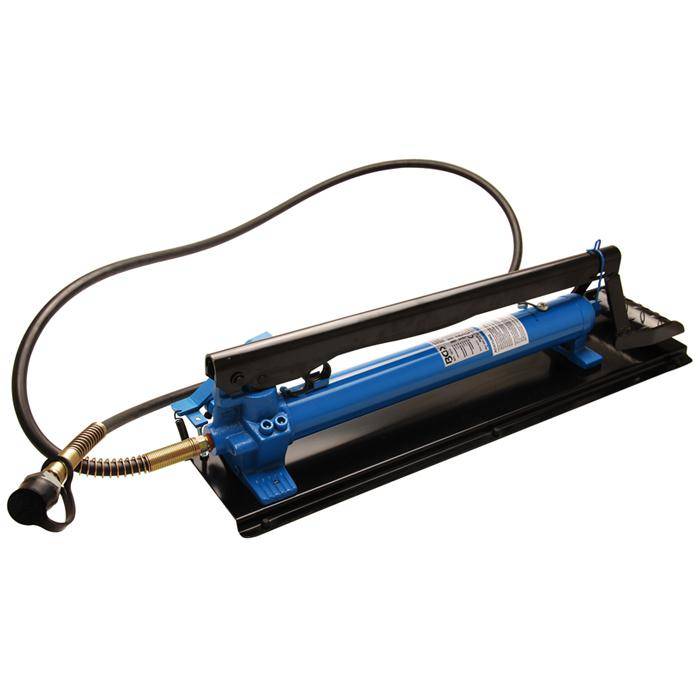 Hydraulik-Doppelkolbenfusspumpe - 2-stufig - 13,8 bar - 700 bar - Ölkapazität 700 ml
