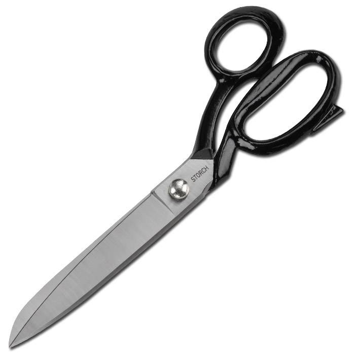 Teppichschere - vernickelt - Länge 26 cm - schwere Ausführung