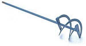 Wendel-Rührstab - Stahl pulverbeschichtet - Maße 90 x 400 mm - Rührerleistung mind. 400 W - Drehzahl 400 bis 500 U/min.
