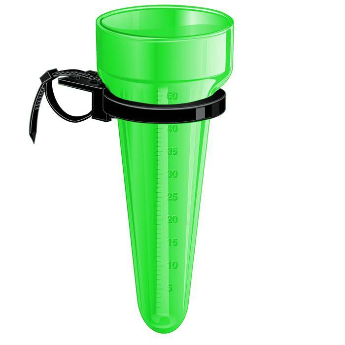 Regenmesser "MONSUN" - Messskala bis 50 l Niederschlag - Gewicht 130 g