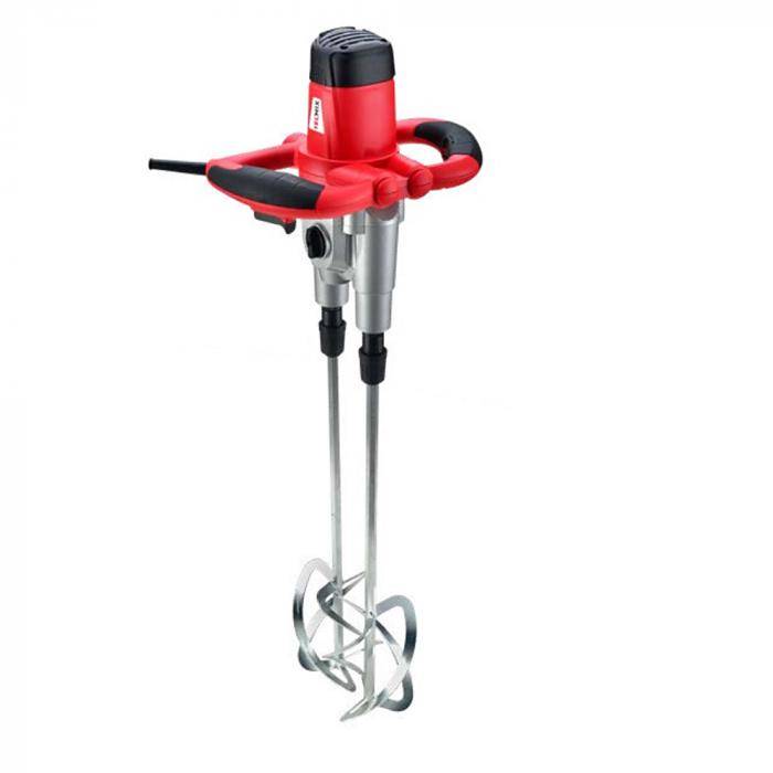 Elektronisches Doppelrührwerk TMX PRO 1400 DOUBLE - 230 V EU - 1400 Watt - Drehzahl 0 bis 680 - 250 l - 2 Gänge