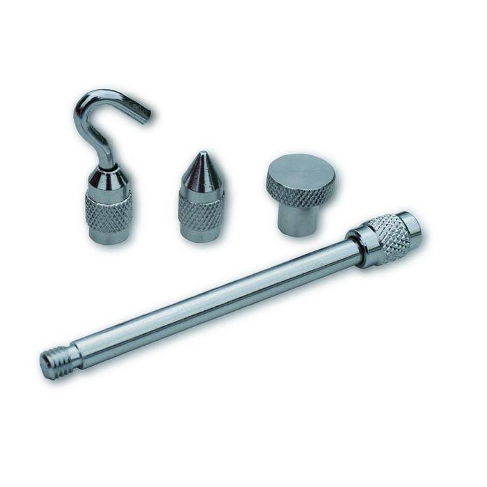 Aufsätze - für Kraftmessgeräte - 6-teilig - max. Belastung 10 bis 500 N