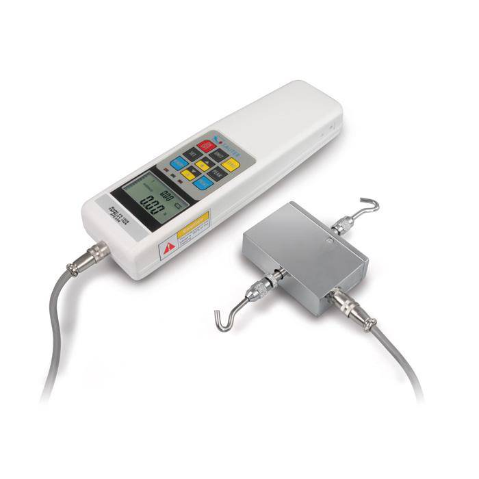Digitales Kraftmessgerät - max. Messbereich 500 N - Ablesbarkeit [d] 0,1 N - mit externem Messsensor