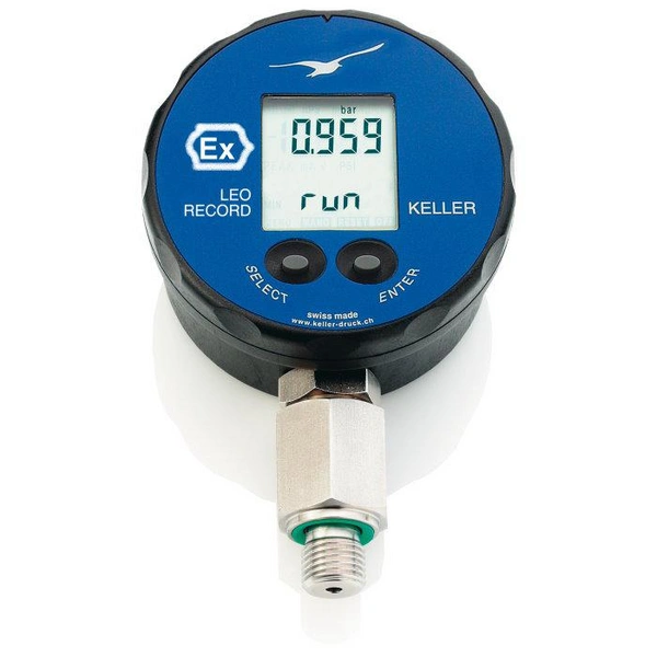 Digitalmanometer Leo Record Genauigkeit 0,1% - mit Recordfunktion - Messbereich 0 bis 700 bar Digitalmanometer Leo Record Genauigkeit 0,1% - mit Recordfunktion - Messbereich 0 bis 700 bar