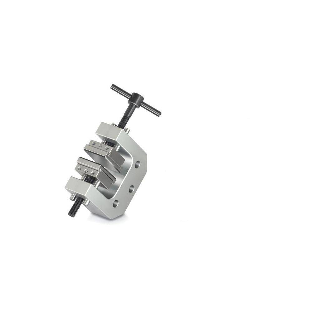 Klemme - max. Belastung 1 kN - Spannweite 30 mm - Backen mit Pyramidengrip