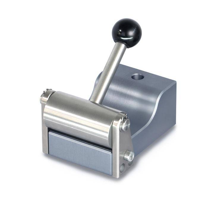 Klemme - max. Belastung 1 kN - Rollenspannform - max. Probendicke 7 mm