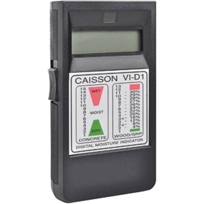 Caisson Feuchtigkeitsprüfgerät - Messtiefe bis 3 cm - mit digitaler Sofortanzeige