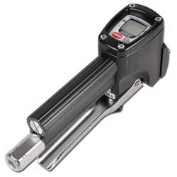 DIGIMET E5 Fettzähler mit Hochdruck-Gummipanzerschlauch R 1/8" - Anschluss R 1/4" innen