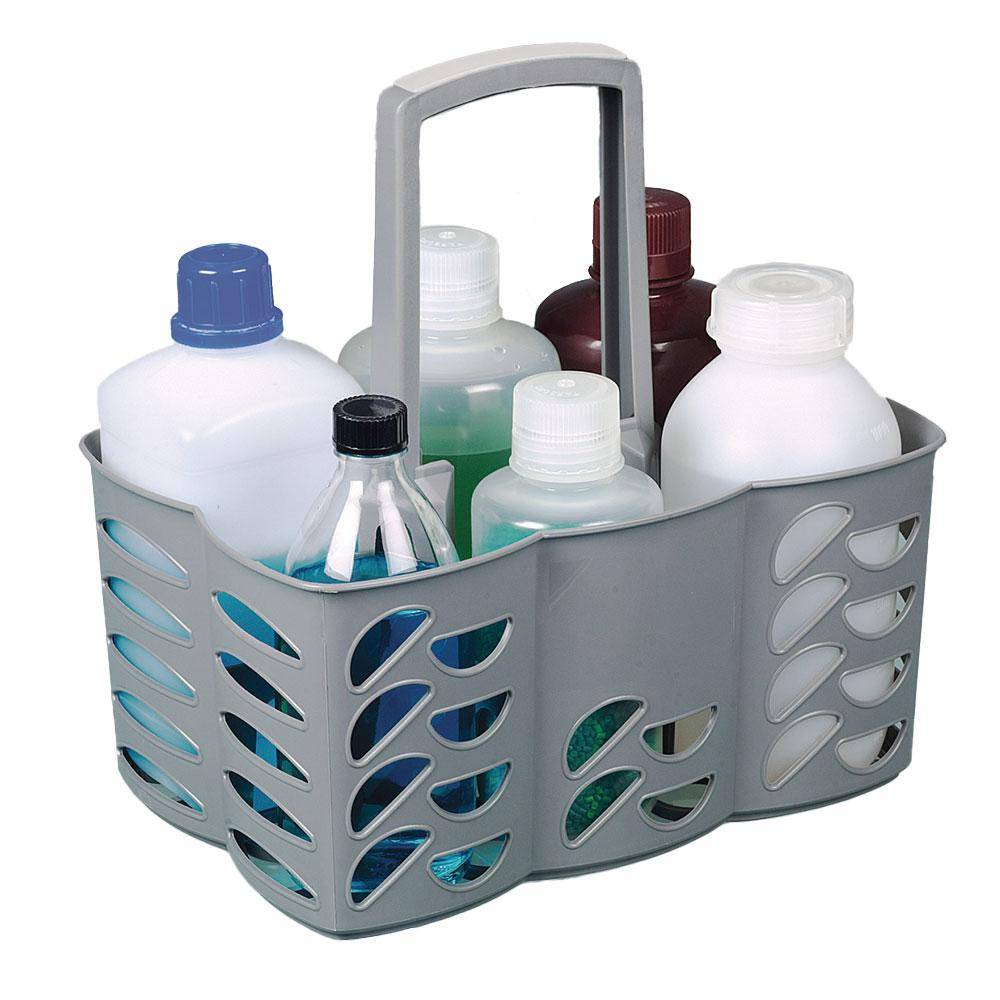 Flaschenträger - HDPE - max. Ø 95 mm - 6 Flaschenplätze