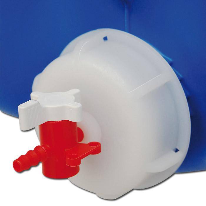 Be-/Entlüftungsverschluss für Vorratsflasche - Farbe rot-weiß