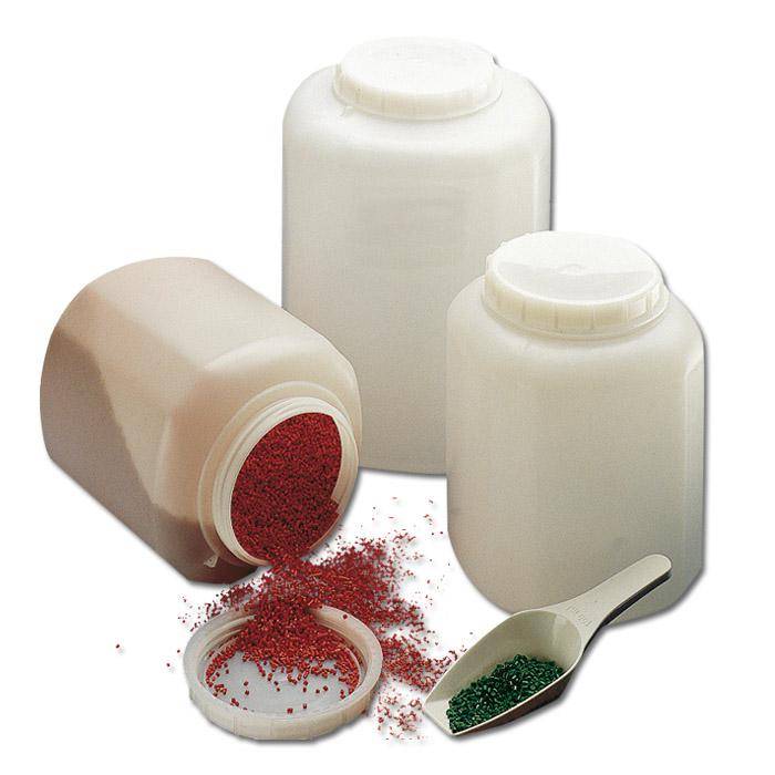 Weithalsbehälter HDPE - Inhalt 5 l - Behälter-Ø 192 mm