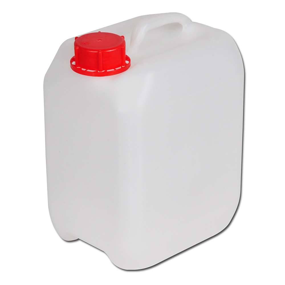 Kanister - HDPE - Inhalt 10 l - Gewinde DIN 50 - Farbe transparent