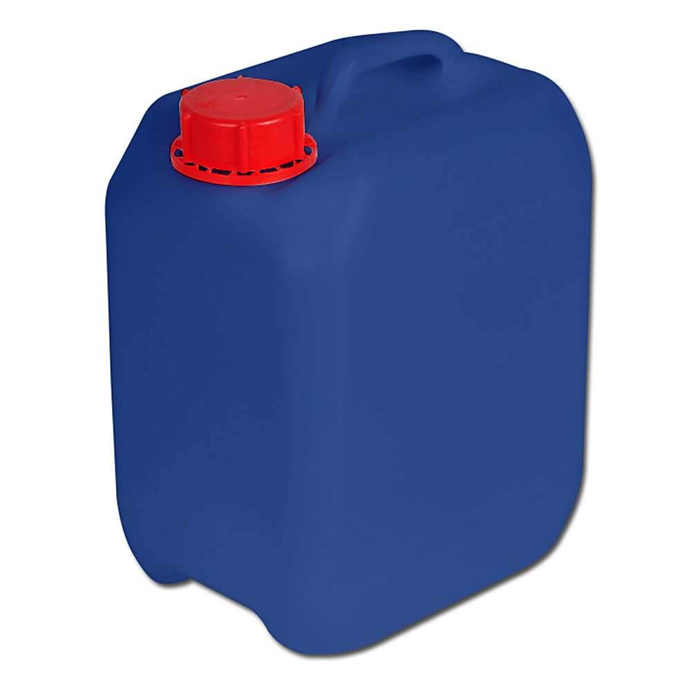 Kanister - HDPE - 30 l - DIN 50/60 - Farbe blau - Abmessung L x B x H: 320 x 284 x 435 mm
