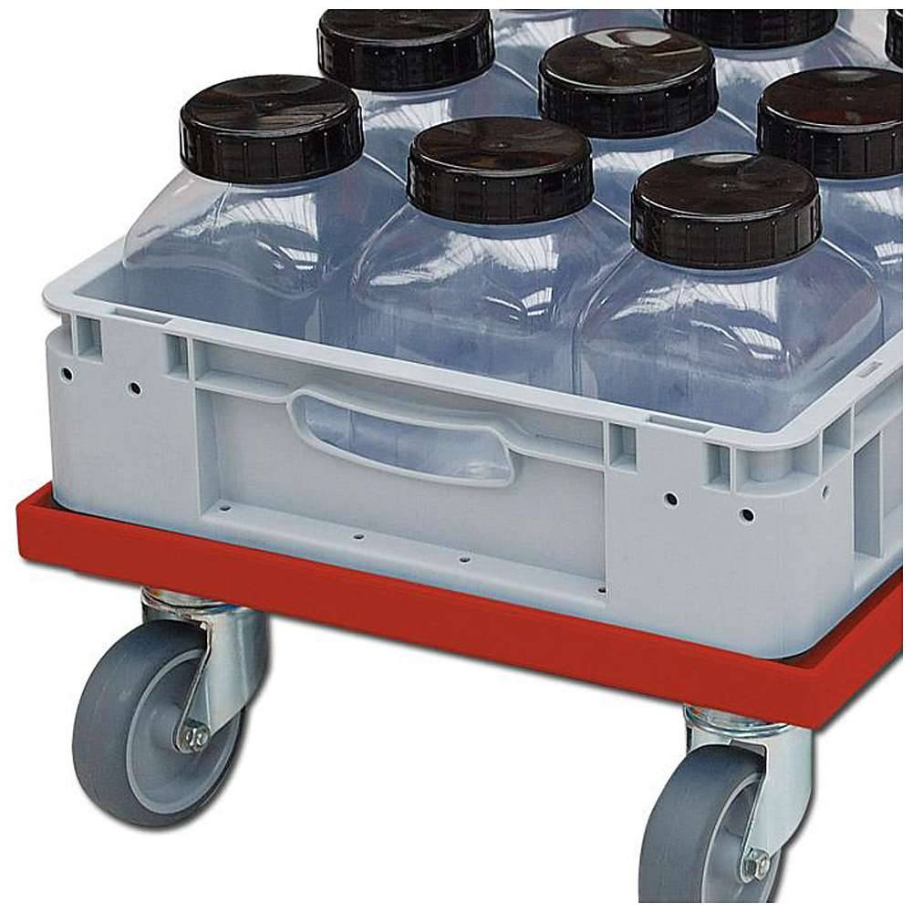 Transportroller - Farbe rot - max. 250 kg