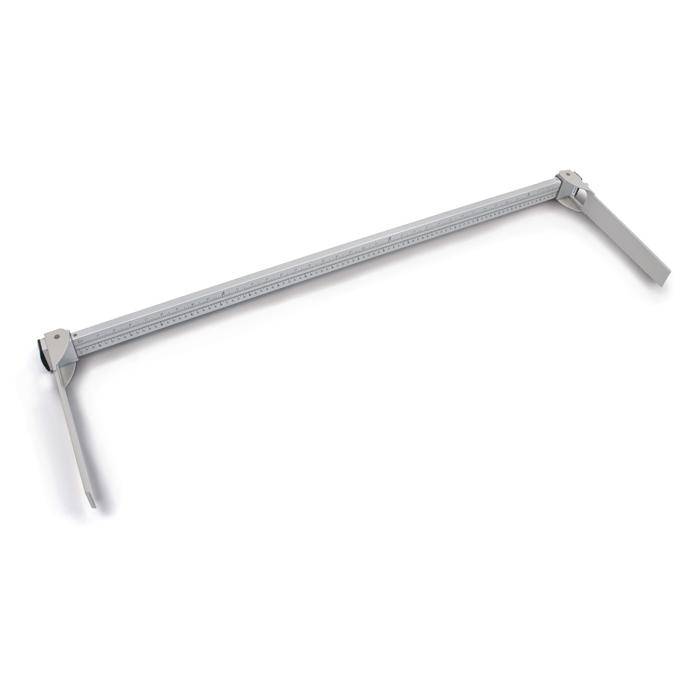 Mechanischer Messstab - zur Körpergrößenmessung - Messbereich 6,5 bis 100 cm