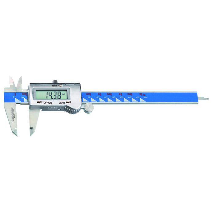 Digital-Messschieber - mit mm und Zoll-Einteilung - Messbereich 0 - 150 mm/6"