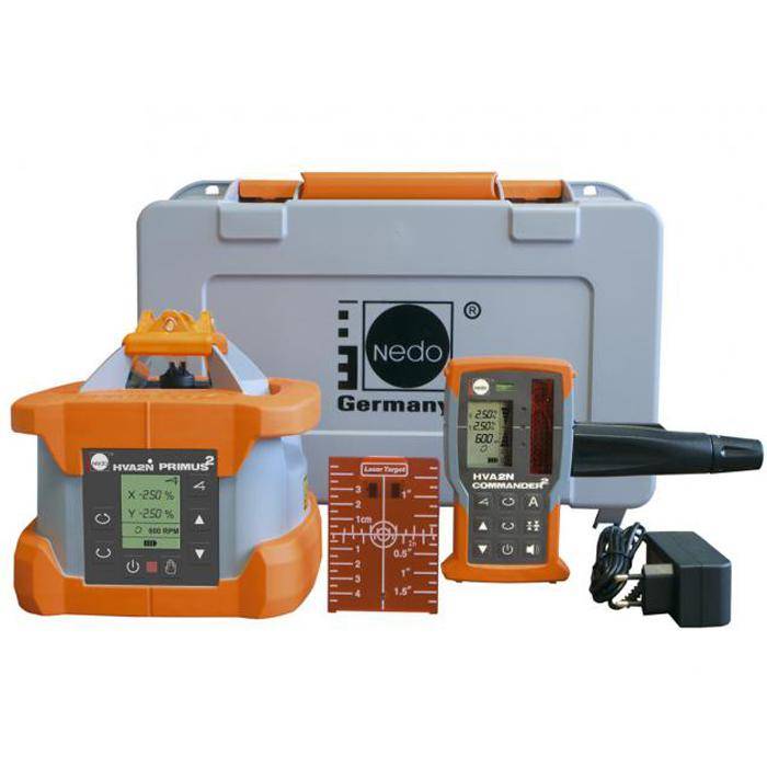 Rotationslaser PRIMUS² HVA - autom. horizontal/vertikal - mit Auto Align-Funktion