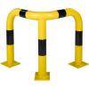 Ramm-Schutz - Höhe 1200 mm - 90° - gelb/ schwarz - Stahl