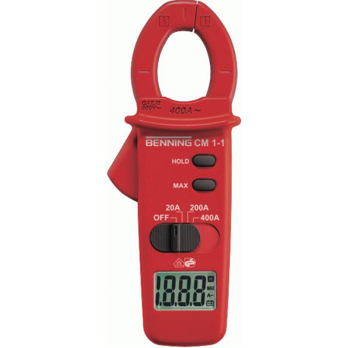Digital-Stromzangen-Multimeter CM 1-1 "BENNING"-AC bis 400A