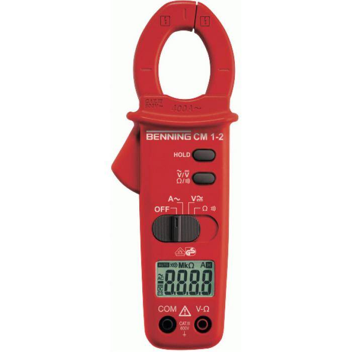 Digital-Stromzangen-Multimeter CM 1-2 "BENNING"-AC bis 400A