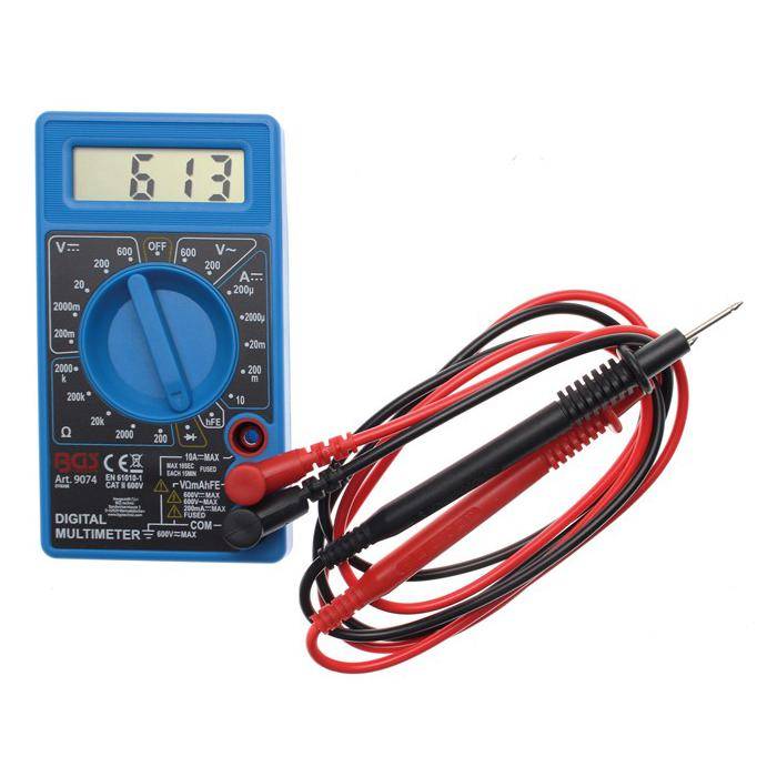 Digital-Multimeter - 3 ½ Stellen - 7 Segmente - 12,5 mm LCD