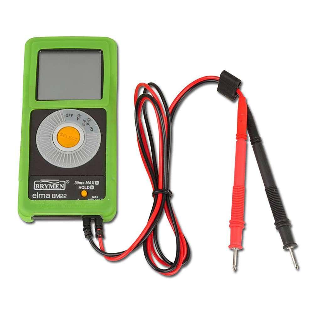 Multimeter - Digital - im Kartenformat - "Elma BM 22"