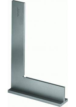 Werkstattwinkel - mit Anschlag - rostfreier gehärteter Stahl - Norm D875/0 - FORUM - Schenkellänge 150 x 100 mm - Querschnitt 25 x 5 mm
