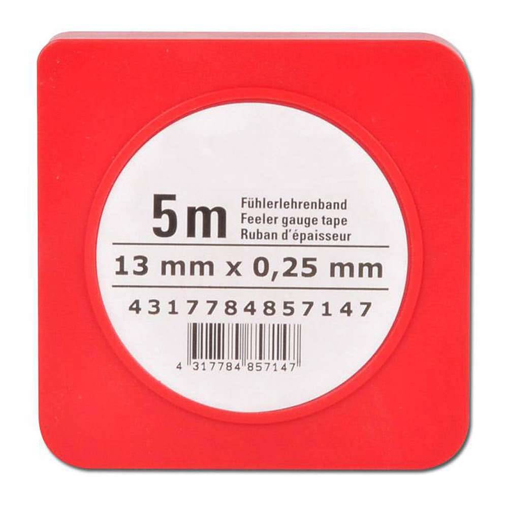 Fühlerlehrenband - Stahl - Stärke 0,15 mm - Materialbreite 12,7 mm